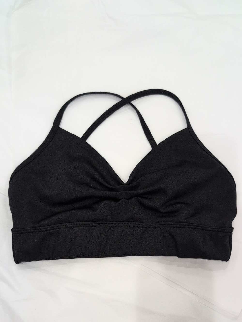 NWOT Tiger Friday Dancewear Bra Top Size Adult Small Black
